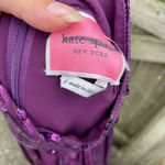 Kate Spade  PURPLE OMBRÉ SEQUIN LONG SLEEVE DRESS Photo 5
