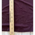 Calvin Klein Vintage Y2k  Burgundy Sheer Lace Trim V Neck Tank Top  Sz L Photo 7