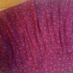 Gap  purple floral pleated skirt Photo 1