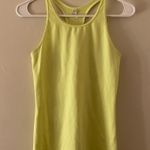 Champion small neon yellow tank top athletic workout top summer shirt comfort Photo 0