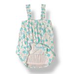 Emily Wonder Soft Green Geometric Sundress Size Large Summer, Casual, Beach Photo 4