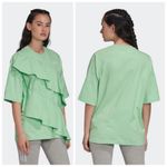 Adidas NWT  X J KOO Glory Mint Ruffle Top Photo 2