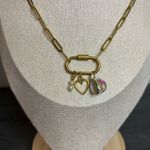 Handmade Gold Charm Necklace Photo 3