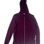 Victoria's Secret size medium Deep Purple Zip-Up jacket sweatshirt seqiun angel Photo 0