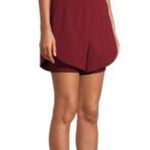 Avia  Womens Size XXL 20 Running Shorts With Biker Liner Attached Burgund… Photo 2