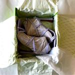 Sam Edelman NEW  Lela Heel Sandals Croco Leather Lilac 8.5 Photo 3