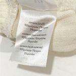 We Wore What  Tie Halter Bra Top Women's Small Cream Ribbed Bandeau Crisscross NEW Photo 4