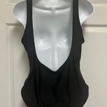 SheIn Black Queen Letter Crown Graphic One Piece Swimsuit Photo 7