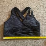Gymshark NWOT Adapt Animal Seamless Sports Bra, Urban Gray / Black Zebra, Size S Photo 10