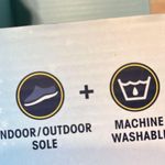 Isotoners Slippers Memory Foam Gray Indoor Outdoor Sole Womens 7.5-8 Photo 5