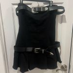 Edikted  Double Belted Mini Dress Photo 0