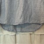 Dalia Collection  Stripe Adjustable Sleeve Shirt - Size XS Photo 3