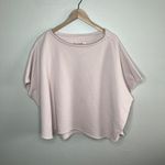 Frank & Eileen Womens Olive Triple Fleece Capelet Top One size Pink Size undefined Photo 1