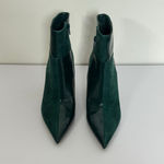 Gianni Bini Harrison Two Suede & Patent Patchwork Architectural Wedge Booties Photo 2