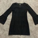 Xhilaration Goth Boho Style Midi Lace Dress with Bell Sleeves Medium Photo 0