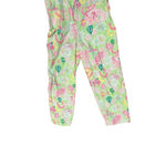 Lilly Pulitzer Vintage Derby Days Overalls Medium Flower Hot Air Balloon Horse Photo 6