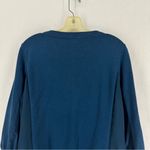 Intimissimi Long Sleeve Button Cardigan Women’s L Blue Size L Photo 8