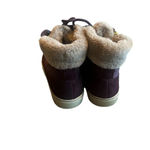Cougar Dublin Water Proof Lace Up High Top Shoes Ankle Boots Fur Size 7 Women's Purple Photo 5
