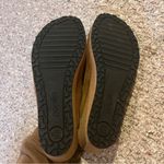 Birkenstock Papillio Namica Tea Suede Size 42 US 11 Wedge Cork Slide Sandals Brown Photo 3