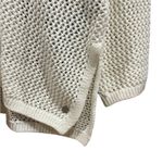 Roxy  After Beach Break Open Knit Relaxed Fit Ivory Hoodie M NWT Photo 4