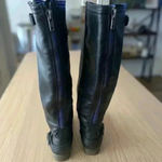 Route 66  Black Tall Boots 8W Photo 2