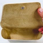 Michael Kors White Leather Sunglasses Case Photo 6