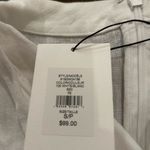 En THREAD White Cowl Neck Linen Blend Midi Dress Size Small NEW 99.00 Photo 9