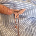Eberjay NWT Eberjey "Nautico" blue and white striped robe size Medium Photo 7