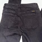 Kancan Mid Rise Straight Leg Jeans Womens 11/29 Black Distressed KC6038BK Photo 11