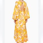 ACLER Gallion Floral Dress In Yellow 4 Photo 7