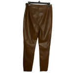 We The Free Free People Spitfire Skinny Faux Leather HighWaist Pants sz 29 Brown Photo 2