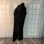 Venus Black Handkerchief Hem Pea Coat Size 12 Photo 5