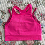 JoyLab  Sports Bra Top Pink Crop Photo 0