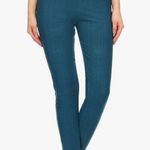 Leggings Depot Teal Leggings/Pull On High Waisted Jeggings One Size Fits Most Photo 0