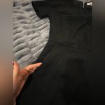 French Connection  Elegant Black Midi Dress Photo 1