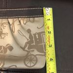 Coach Vintage Horse & Carriage Brown Wristlet w Leather Strap Authentic Photo 4