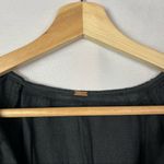 Free People Black Sedona Peasant Boho Short Sleeve Blouse XS Photo 4