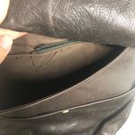 Vintage Brown Leather Messenger Crossbody Large Dark‎ Convertible Backpack Brown Photo 2