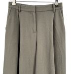 ottod'Ame Women’s Pants Green High Waist Wide Leg Pleated Front Trouser Size 2 Photo 1