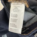 Good American Front Slit Stretch Denim Midi Skirt Indigo Blue Size 4/27 NWT Photo 7