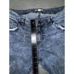 CAbi Jeans Women 10 Low Rise Skinny Acid Wash Festival Party Casual Retro 30x29 Photo 4