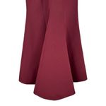 Amsale Makayla Bridesmaid Dress in Ruby Long Elegant Gown size 14 Formal Red Photo 7