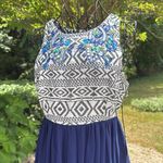 Tularosa  bejeweled embroidered maxi dress Photo 3