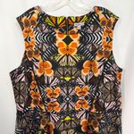 Dress Barn  Plus Size 22W Dress‎ Butterfly Moth Print Sleeveless A Line Scuba 1547 Photo 2
