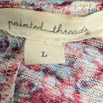 Painted Threads  Multicolor Open Cardigan - Size Large - VGUC Photo 3