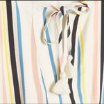 Anthropologie  Lost + Wander Patti Puff Sleeve Striped Ruffle Tassle Dress Photo 8