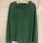 Ralph Lauren green waffle knit sweater hoodie Photo 1
