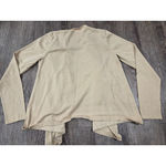 Lilly Pulitzer  Metallic Sparkly Gold Cardigan Sweater Size Medium Photo 4