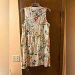Johnny Was Jade  Caprice Floral Lace Up Eyelet Mini Dress Photo 6