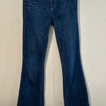 Paige  Denim Flare Jeans Size 25 Dark Wash | Premium Stretch Bootcut Mid Rise Photo 0
